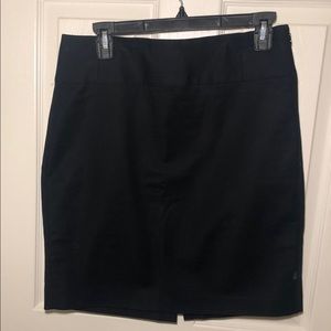 Banana Republic Bi-Stretch Black Pencil Skirt